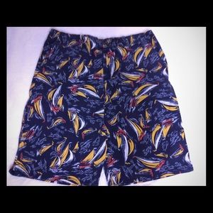 Polo Ralph Lauren Boys Sailboat Shorts Navy Blue